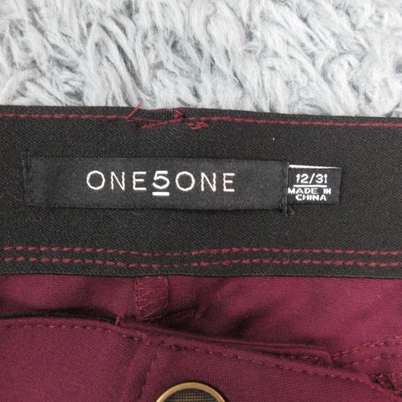 One 5 One Pants Womens 12 Purple Premier Ponte Dress Trouser 33x27.5* NWT - Picture 10 of 16